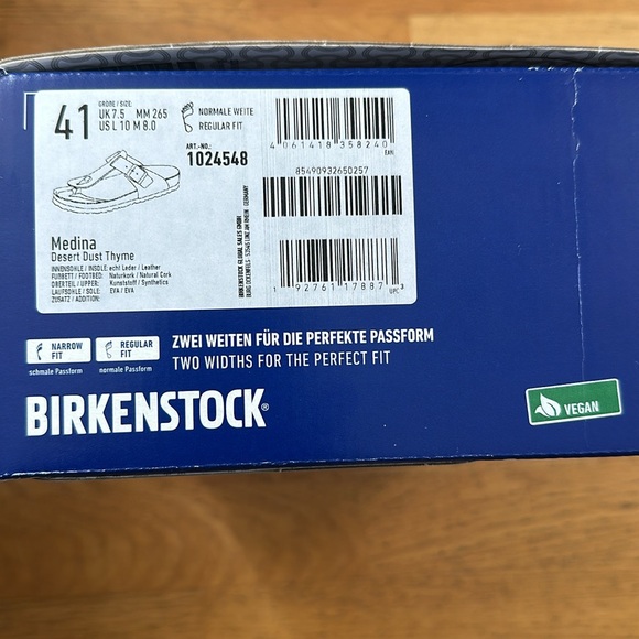 Birkenstock BNIB Medina in Desert Dust Thyme - Picture 4 of 6